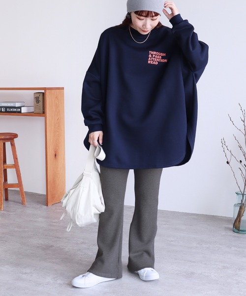 reca(レカ)の「裏起毛ボンディングフレアパンツ(その他パンツ・レディース・オリーブ/ブラック/チャコールグレー・FREE)」の10枚目の写真