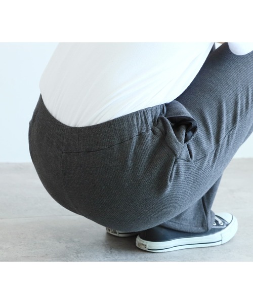 reca(レカ)の「裏起毛ボンディングフレアパンツ(その他パンツ・レディース・オリーブ/ブラック/チャコールグレー・FREE)」の17枚目の写真