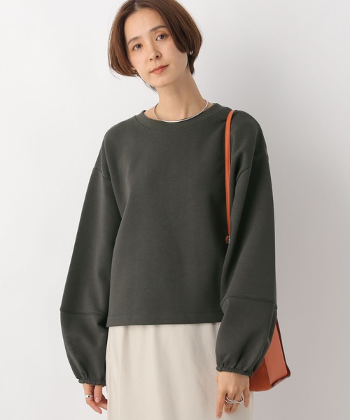 LEPSIM(レプシィム)の「ランタン長袖プルオーバー 979144(Tシャツ/カットソー・レディース・グレー/オフホワイト/ライトグレー/ライトグリーン・FREE)」の15枚目の写真