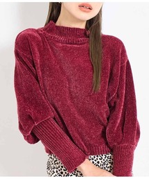 LATINA | ロングカフスモールニットトップス(ニット/セーター)