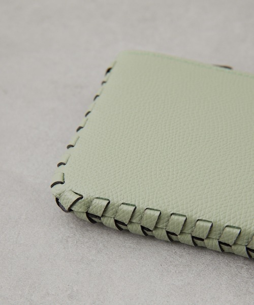 GALLARDAGALANTE（ガリャルダガランテ）の「【2.718】ミニウォレット（財布・レディース・ミント/ブラック/オフホワイト・FREE）」の17枚目の写真