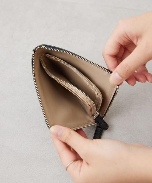 GALLARDAGALANTE（ガリャルダガランテ）の「【2.718】ミニウォレット（財布・レディース・ミント/ブラック/オフホワイト・FREE）」の11枚目の写真