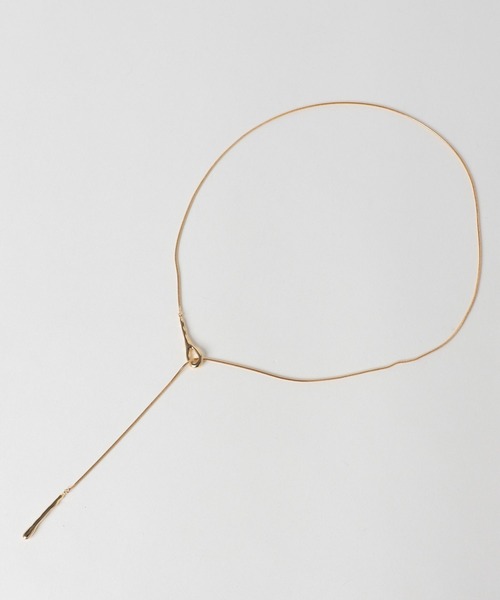HARE（ハレ）の「ロングラリエットネックレス(HARE)（ネックレス・レディース・シルバー/ゴールド・FREE）」の8枚目の写真