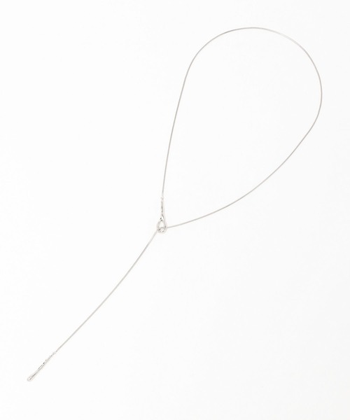 HARE（ハレ）の「ロングラリエットネックレス(HARE)（ネックレス・レディース・シルバー/ゴールド・FREE）」の9枚目の写真