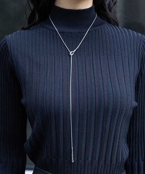 HARE（ハレ）の「ロングラリエットネックレス(HARE)（ネックレス・レディース・シルバー/ゴールド・FREE）」の19枚目の写真