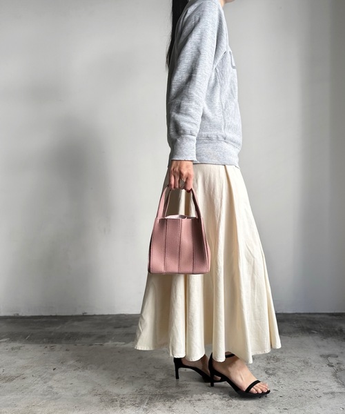 favori（ファヴォリ）の「EM:favori ラナントート ミニトート（トートバッグ・レディース・サックスブルー/ブラック/ベージュ/ピンク・FREE）」の2枚目の写真