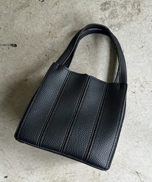 favori（ファヴォリ）の「EM:favori ラナントート ミニトート（トートバッグ・レディース・サックスブルー/ブラック/ベージュ/ピンク・FREE）」の5枚目の写真