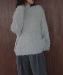 hellam（へラム）の「ハイネックシャギーニット（ニット/セーター）」