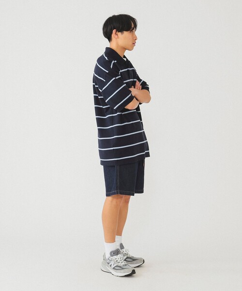 Gramicci（グラミチ）の「GRAMICCI × BEAMS / 別注 コーデュラデニム ショーツ（デニムパンツ・メンズ・インディゴブルー/ワンウォッシュ・S/M/L/XL）」の10枚目の写真