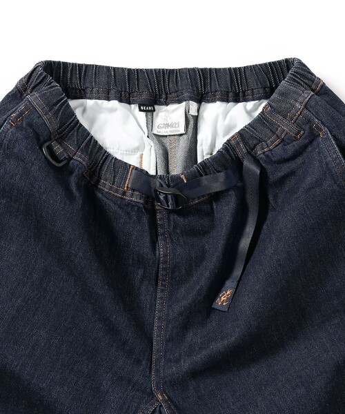 Gramicci（グラミチ）の「GRAMICCI × BEAMS / 別注 コーデュラデニム ショーツ（デニムパンツ・メンズ・インディゴブルー/ワンウォッシュ・S/M/L/XL）」の19枚目の写真