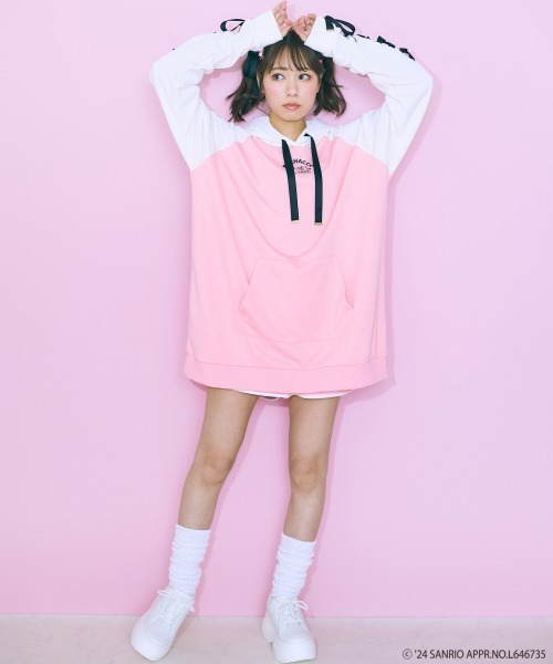 marun（マルン）の「＜大きいサイズ＞ ポチャッコデザインチュニック marun（その他トップス・レディース・サックスブルー/ピンク・4L/3L/LL/L/5L）」の17枚目の写真