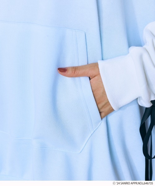 marun（マルン）の「＜大きいサイズ＞ ポチャッコデザインチュニック marun（その他トップス・レディース・サックスブルー/ピンク・4L/3L/LL/L/5L）」の12枚目の写真