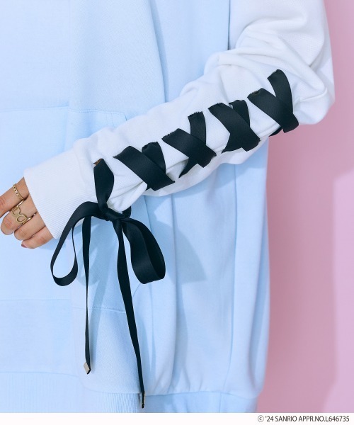 marun（マルン）の「＜大きいサイズ＞ ポチャッコデザインチュニック marun（その他トップス・レディース・サックスブルー/ピンク・4L/3L/LL/L/5L）」の14枚目の写真