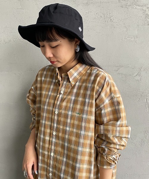 DANTON（ダントン）の「[DANTON/ダントン] コットンツイルバケットハット（ハット・レディース・ブラック/アイボリー/カーキ・F）」の10枚目の写真