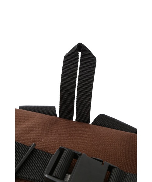 MHL.(エムエイチエル)の「SOFT COTTON CANVAS(バックパック/リュック・レディース・ブラック/ブラウン・FREE)」の11枚目の写真