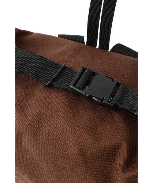 MHL.(エムエイチエル)の「SOFT COTTON CANVAS(バックパック/リュック・レディース・ブラック/ブラウン・FREE)」の12枚目の写真