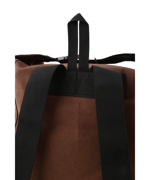 MHL.(エムエイチエル)の「SOFT COTTON CANVAS(バックパック/リュック・レディース・ブラック/ブラウン・FREE)」の17枚目の写真