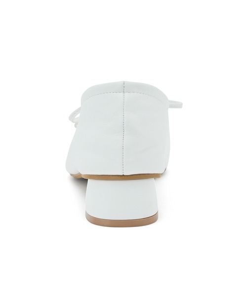 ROPE' PICNIC（ロペピクニック）の「リボンギャザーミドルヒールパンプス（パンプス・レディース・ブラック/シルバー/ホワイト系その他・23.0cm/24.5cm/24.0cm/23.5cm）」の8枚目の写真