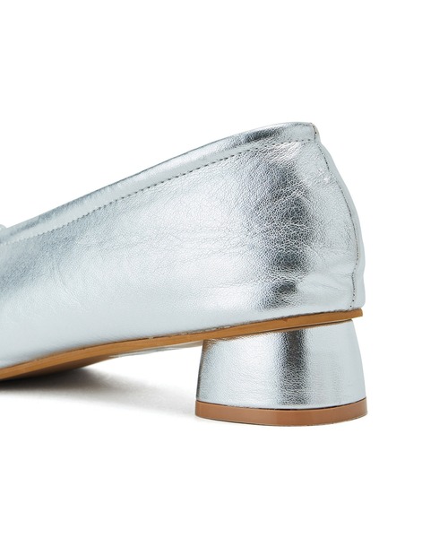 ROPE' PICNIC（ロペピクニック）の「リボンギャザーミドルヒールパンプス（パンプス・レディース・ブラック/シルバー/ホワイト系その他・23.0cm/24.5cm/24.0cm/23.5cm）」の14枚目の写真