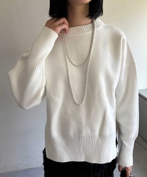 SHENERY | スウェットライクニットプルオーバー(ニット/セーター)