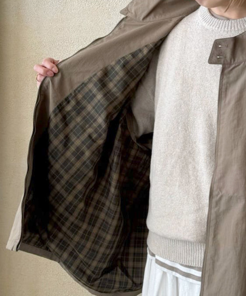 journal standard luxe TRチェック Zip-ブルゾン JOURNAL STANDARD LUXE（ジャーナルスタンダード ラックス）の