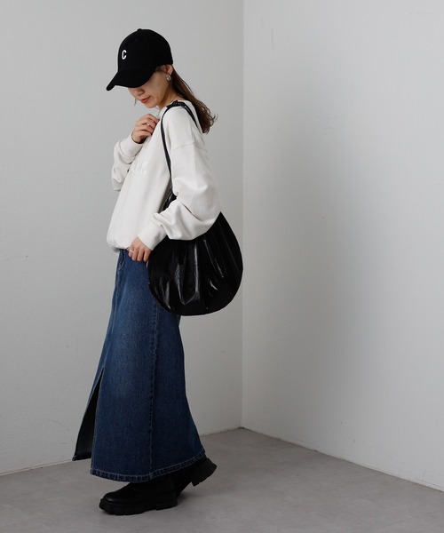 COLONY 2139（コロニートゥーワンスリーナイン）の「バルーントートバッグ（トートバッグ・レディース・ホワイト/ブラック/シルバー・FREE）」の22枚目の写真