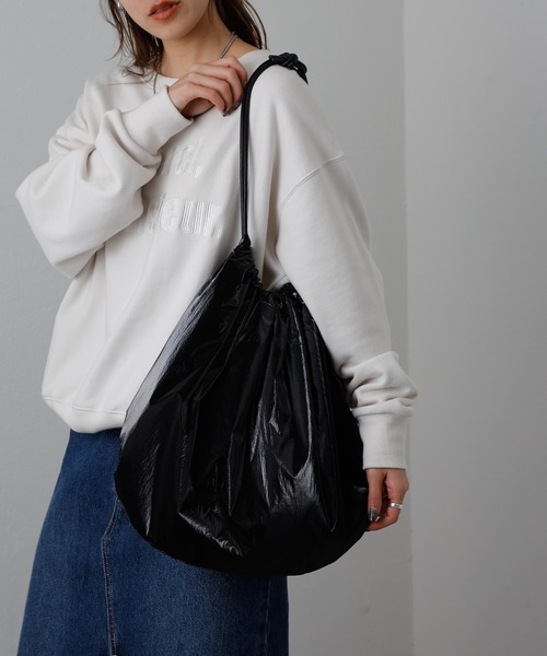 COLONY 2139（コロニートゥーワンスリーナイン）の「バルーントートバッグ（トートバッグ・レディース・ホワイト/ブラック/シルバー・FREE）」の20枚目の写真