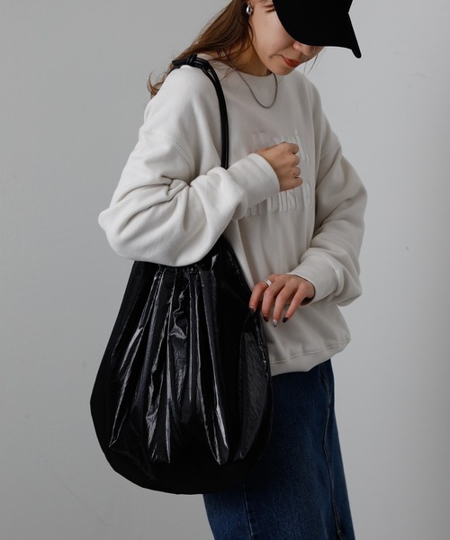 COLONY 2139（コロニートゥーワンスリーナイン）の「バルーントートバッグ（トートバッグ・レディース・ホワイト/ブラック/シルバー・FREE）」の19枚目の写真