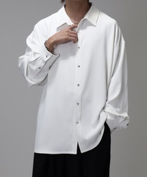 welise | 【welise/ウェライズ】プレミアムドレープスムース メタルボタン オーバーサイズグランデシャツ(シャツ/ブラウス)