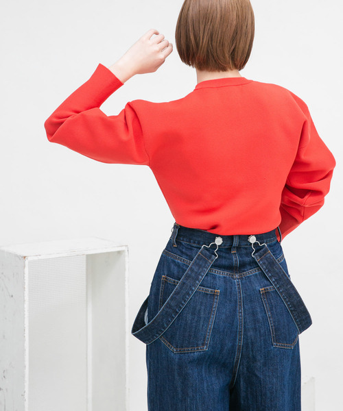 KBF（ケイビーエフ）の「リングドットボタンニットカーディガン（カーディガン/ボレロ・レディース・レッド系その他/ライトベージュ/イエロー系その他・ONE）」の16枚目の写真