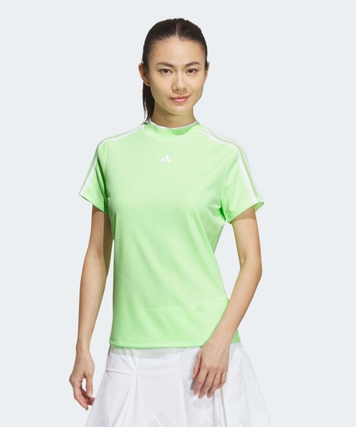 セール】スリーストライプス メッシュベントモック【adidas Golf