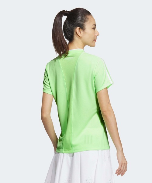 adidas アディダス 3ストライプス メッシュベントモック adidas アディダス ゴルフウェア IKK67 3ストライプス メッシュ