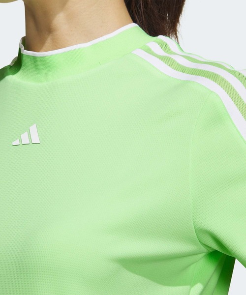 セール】スリーストライプス メッシュベントモック【adidas Golf
