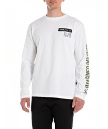 ベーシックジャージープリント ロングTシャツ