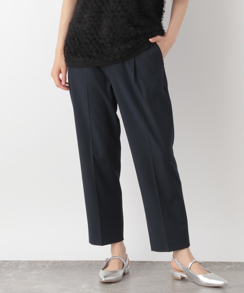 GLOBAL WORK（グローバルワーク）の「ウツクシルエットプレミアムスリムストレート/986647（その他パンツ・レディース・ブラック/ネイビー/ライトグリーン/モカ/ピンク系6/ベージュ/ミント・X-SMALL/SMALL/MEDIUM/LARGE/X-LARGE）」の6枚目の写真