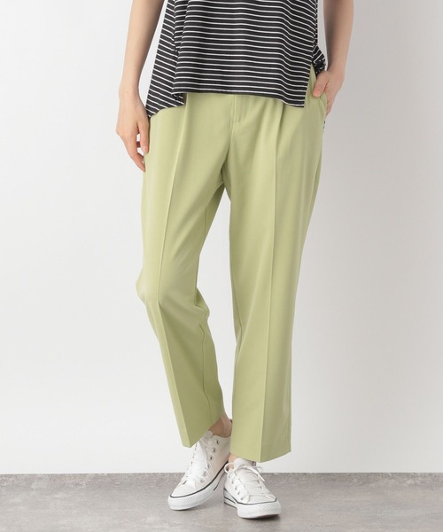 framework プリント入りクリーム色ワークパンツ framework プリント入りクリーム色ワークパンツ FRAMeWORK