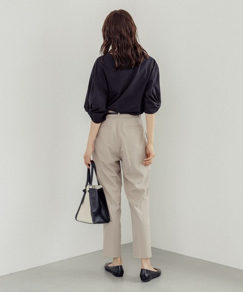 GLOBAL WORK（グローバルワーク）の「ウツクシルエットプレミアムスリムストレート/986647（その他パンツ・レディース・ブラック/ネイビー/ライトグリーン/モカ/ピンク系6/ベージュ/ミント・X-SMALL/SMALL/MEDIUM/LARGE/X-LARGE）」の11枚目の写真