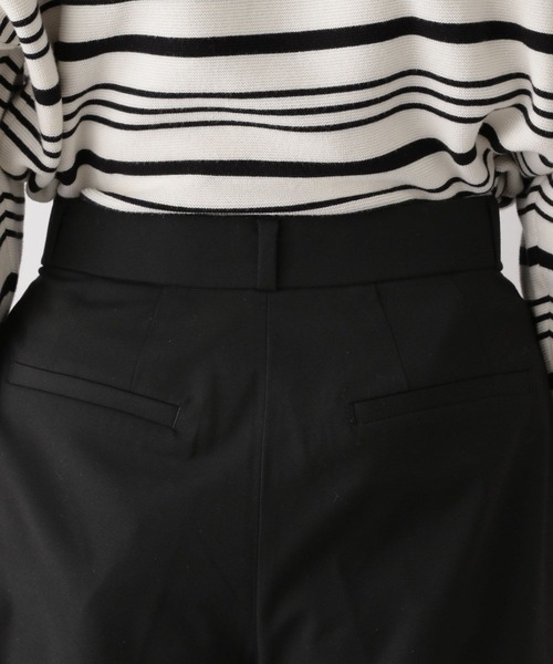 GLOBAL WORK（グローバルワーク）の「ウツクシルエットプレミアムスリムストレート/986647（その他パンツ・レディース・ブラック/ネイビー/ライトグリーン/モカ/ピンク系6/ベージュ/ミント・X-SMALL/SMALL/MEDIUM/LARGE/X-LARGE）」の13枚目の写真