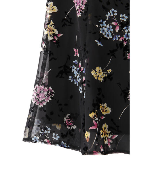 JILL STUART(ジルスチュアート)の「◆ヴェルヴェットオパールスカート(スカート・レディース・ベージュ/ブラック・2/4)」の9枚目の写真