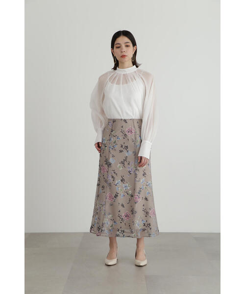 JILL STUART(ジルスチュアート)の「◆ヴェルヴェットオパールスカート(スカート・レディース・ベージュ/ブラック・2/4)」の20枚目の写真