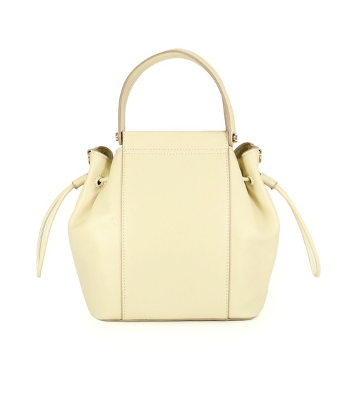 MIAN （ミアン）の「サイドドロスト2wayトートバッグ（トートバッグ・レディース・イエロー/サックスブルー/ブラック/アイボリー・FREE）」の15枚目の写真