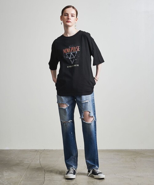 info. BEAUTY&YOUTH（インフォビューティアンドユース）の「【ZOZO限定】バンドツアー Tシャツ（Tシャツ/カットソー・メンズ・ホワイト系その他/ブラック系その他2/ブラック系その他/ホワイト系その他2・S/M/L/XL）」の22枚目の写真