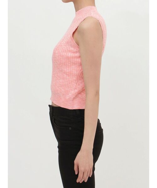 MURUA(ムルーア)の「ベーシックニットタンク(タンクトップ・レディース・ホワイト/ライトブルー/ブラック/ピンク・FREE)」の21枚目の写真