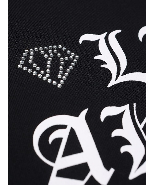 【セール】【当店独占販売】 LUXEAKMPLUS (リュクスエイケイエムプラス) ハーフダイヤ クルーネック 半袖 Ｔシャツ LALAT24014SZ ブランド メンズ 男性 トップス（Tシャツ/カットソー）｜LUXEAKMPLUS（リュクスエイケイエムプラス）