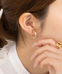 NOLLEY’S Sophi | ツイストG型イヤリング(イヤリング)