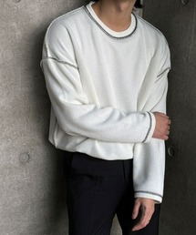 ASCLO | ASCLO Stitch Range Overfit Knit T(Tシャツ/カットソー)