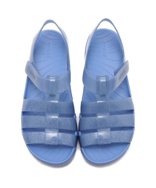 crocs(クロックス)の「crocs Isabella Glitter Sandal K / クロックス キッズ イザベラ グリッター サンダル(サンダル・キッズ・シルバー/ブルー・21.0cm/22.0cm/23.0cm/24.0cm)」の8枚目の写真