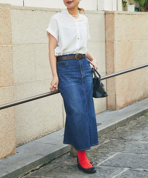 un dix cors(アンディコール)の「フリル襟フレンチスリーブブラウス(シャツ/ブラウス・レディース・ピンク/イエロー/ブラック/オフホワイト・FREE)」の22枚目の写真