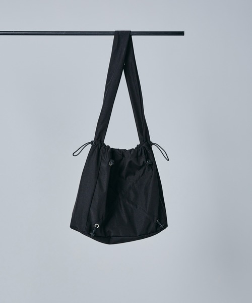SLOW&CO ナイロンショルダーバッグ ダークグレー BA4706AW03263_fw_thumbM.jpg