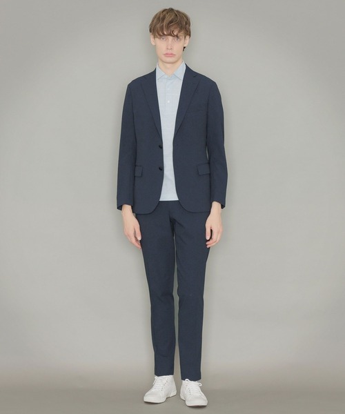 MACKINTOSH LONDON(マッキントッシュ ロンドン)の「【BREASY JACKET】ドットエアープライムフレックスセットアップジャケット(テーラードジャケット・メンズ・グレー系その他2・38/40)」の6枚目の写真
